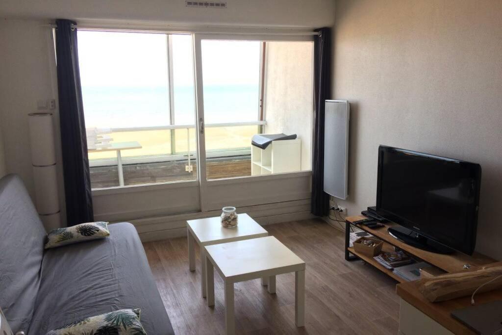 Appartement T2 Avec Vue Sur Mer Directe ! Courseulles-sur-Mer Luaran gambar